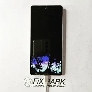 Googlepixel7a 128GB ブラック　画面割れ Googlepixel7a 128GB ブラック 画面割れ Google Pixelの画面が